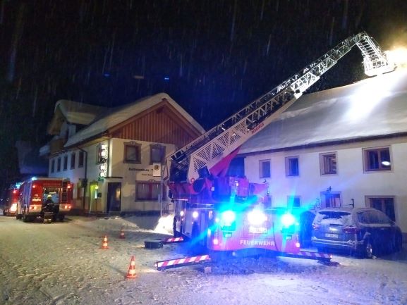 Kaminbrand in Nesselwängle