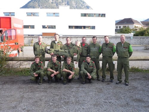 Atemschutzbewerb in Reutte