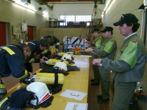 Atemschutzbewerb 2011 in Reutte