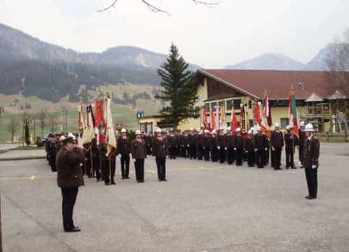 111. Bezirkstag der Feuerwehren in Tannheim