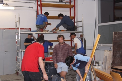 Umbau Feuerwehrhalle + Mannschaftsraum